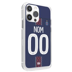 Coque de foot Paris domicile 2025-2026 personnalisable