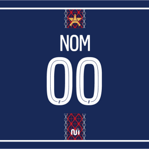 Plaque de Rue Paris Domicile 2025/2026 – Personnalisable